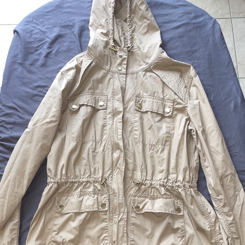 Michael Kors Beige Utility Jacket